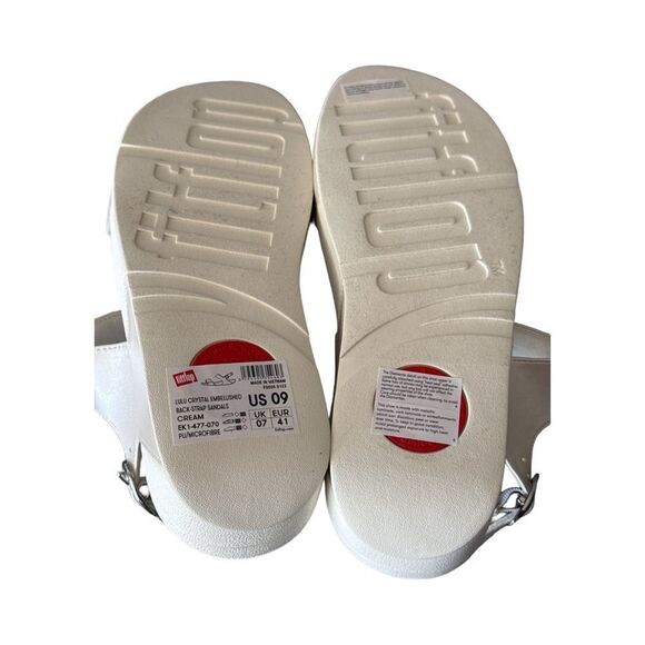 Fitflop Lulu Crystal Embellished Back Strap Sandals - Picture 6 of 8